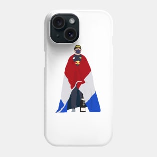 Max Verstappen celebrating his victory at the 2021 Dutch Grand Prix Phone Case