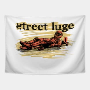 Street luge Tapestry