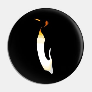 Penguin Illustration Sea Bird King Emperor Penguin Pin