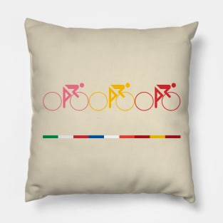 Grand Tour Jerseys Pillow