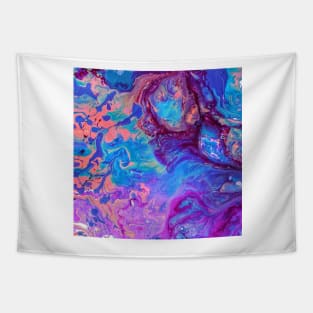 Grunge pink and blue Inkscape Tapestry