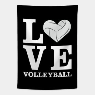 Love Volleyball Tapestry