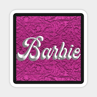 barbie abstract fabric pattern texture ironpalette Magnet