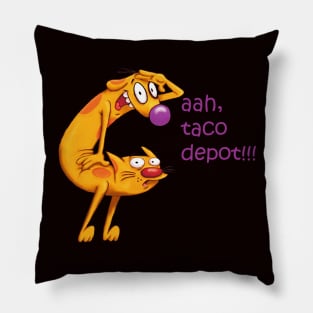 aah taco depot!!! Pillow