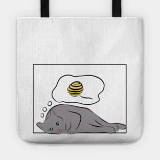 Thoughts of a cat Tote