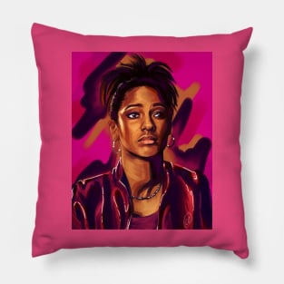 Martha Jones - painting Pillow
