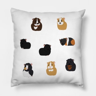 Guinea pigs family Pillow