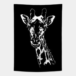 Giraffe Safari Africa Animal Zoo Keeper Tapestry