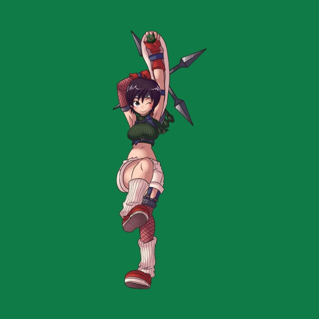 Yuffie from FINAL FANTASY VII by IanDimas