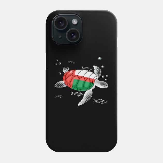 Oman Turtle Phone Case by Fusti