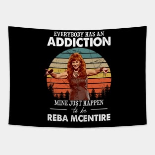 Everybody Has An Addiction Mine Just Happens To Be Reba Vintage Tapestry