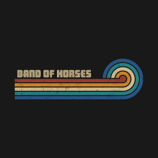 Band of horses - Retro Sunset T-Shirt