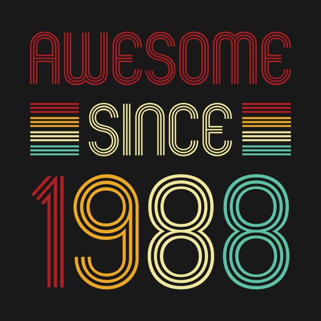 Vintage Awesome Since 1988 by Che Tam CHIPS