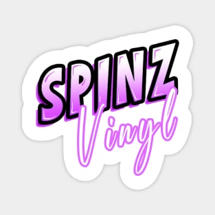 Spinz Vinyl Logo 1 Magnet