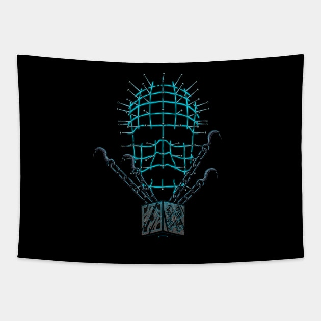 Hellraiser Pinhead Tapestry by Max58