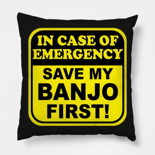 Save My Banjo Pillow