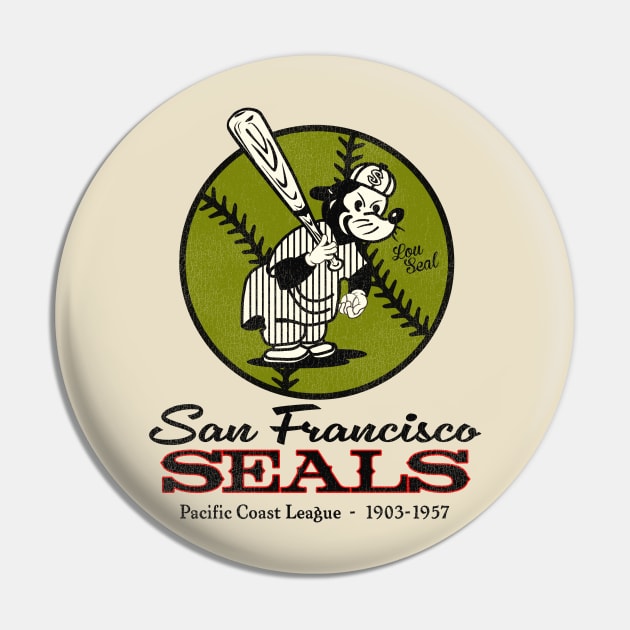 Defunct San Francisco Seals PCL Baseball Pin by Defunctland