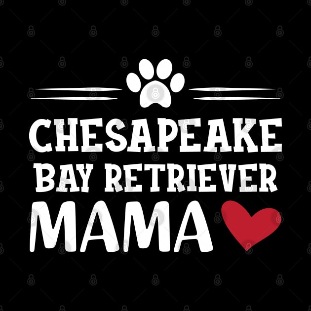 chesapeake bay retriever mama by KC Happy Shop