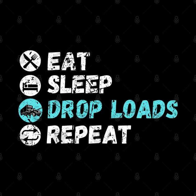 Eat Sleep Drop Loads Repeat by maxdax