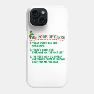 The Code of Elves - Elf Movie Phone Case