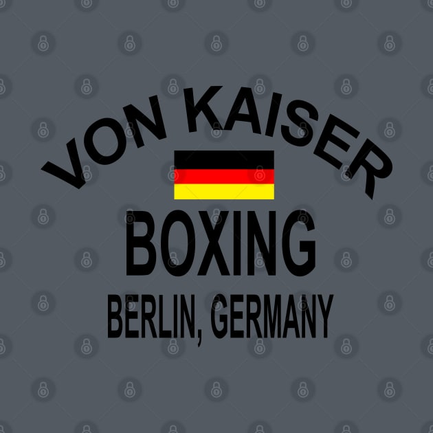 Punch-Out!!!: Von Kaiser Boxing by sinistergrynn