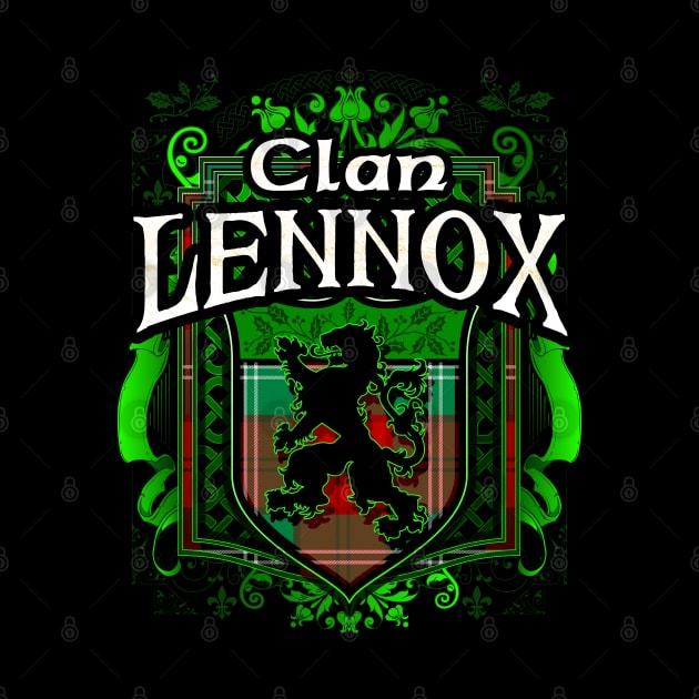Clan Lennox Tartan Lion by Celtic Folk