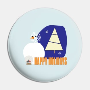 Happy holidays Pin