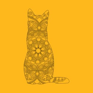 Cat Mandala T-Shirt