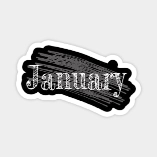 JANUARY Magnet