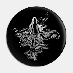 Pontomedousa Noir Pin