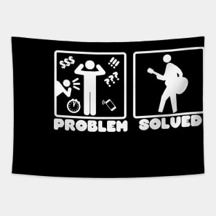 Problem Solved Guitar Tapestry