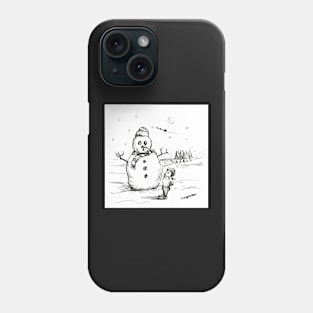 Snowman Phone Case