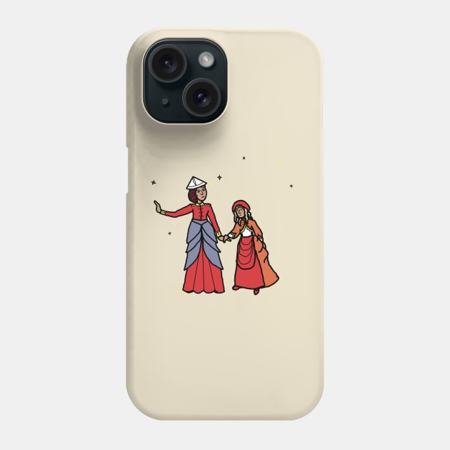 Alice and the Red Queen Phone Case by LochNestFarm