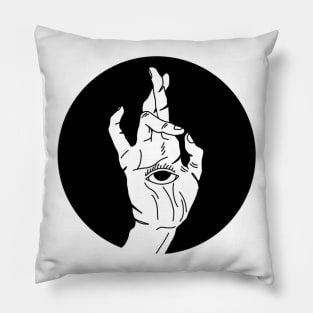 see no evil Pillow