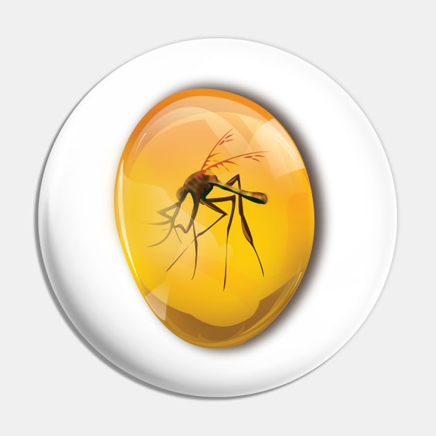 Mosquito in amber Pin by nickemporium1