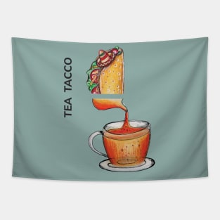 TEA TACCO by FrankenDuo Tapestry