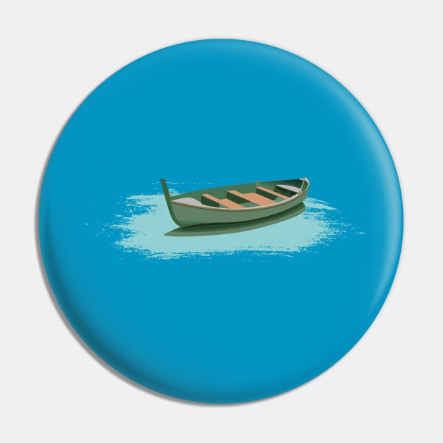 rowboat Pin by Kalle