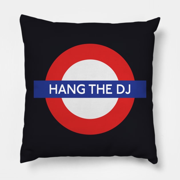 Hang the DJ Pillow by Eliane Gomes