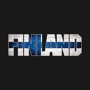 Finland Flag for Men Women Finland National Pride T-Shirt