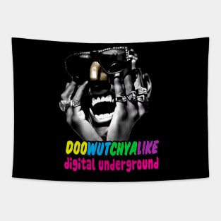 Digital Underground Doowutchyalike Hip Hop Classic Tapestry