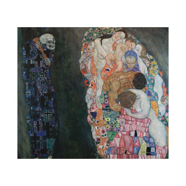 Death and Life by Gustav Klimt by Classic Art Stall