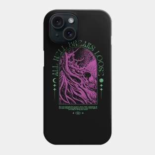 All Hell Break Loose. Lovecraftian Beast Phone Case