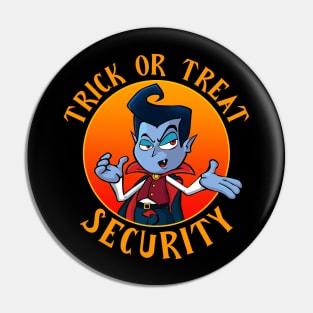 Halloween Trick or Treat Security Pin