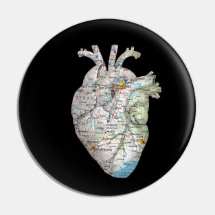 Texas Heart Pin