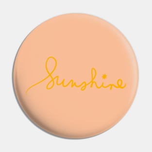 Sunshine Pin