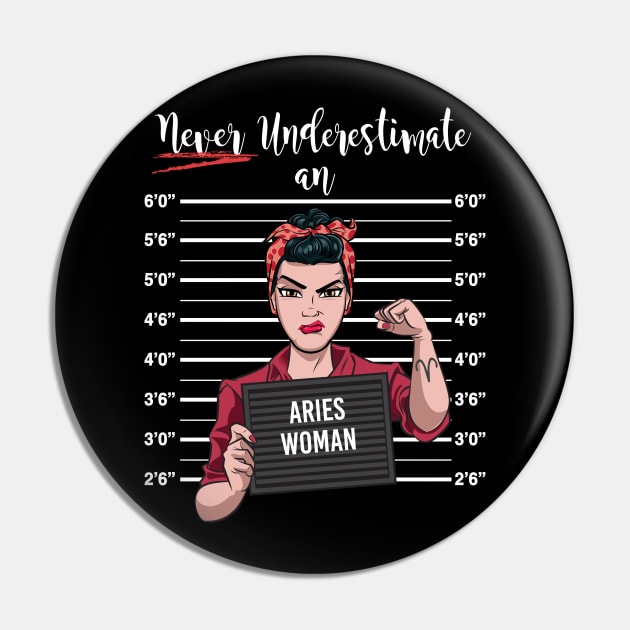 Aries Woman Pin by Surta Comigo