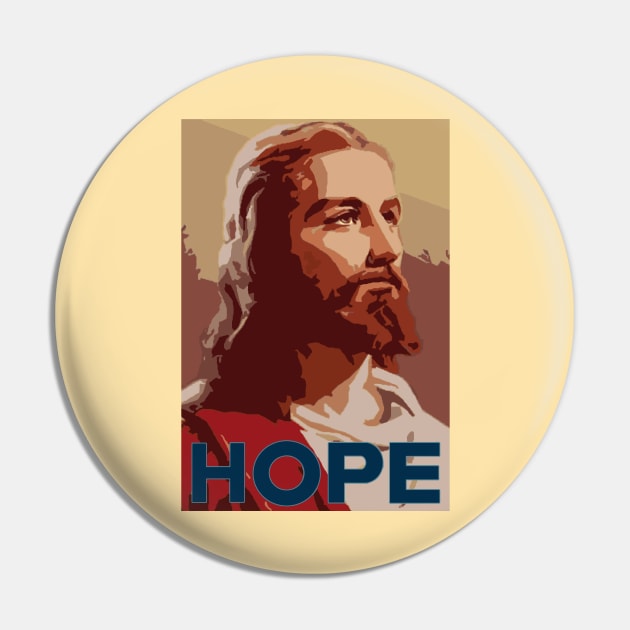 Jesus HOPE Pin by timlewis