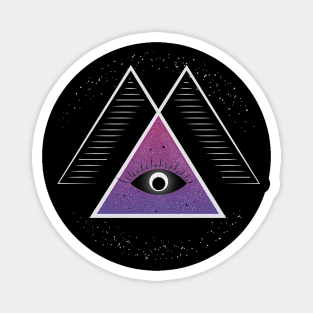 Third Eye One Triangle | Spirituality artbyergate Magnet