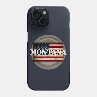 Montana American Flag Phone Case