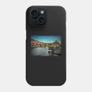 Brecon Canal Basin in Winter Phone Case